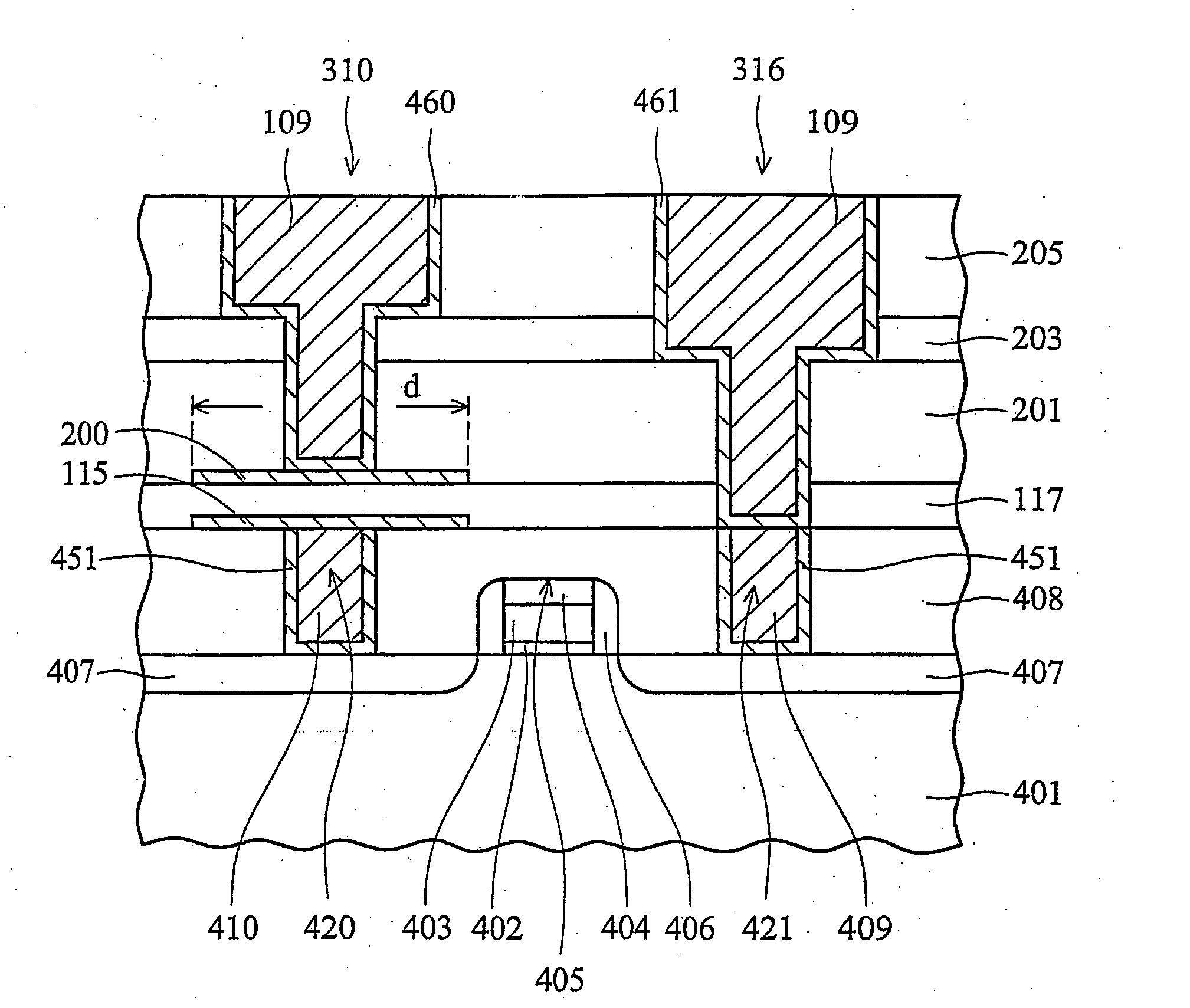 MIM capacitor integrated into the damascene structure and method of making thereof