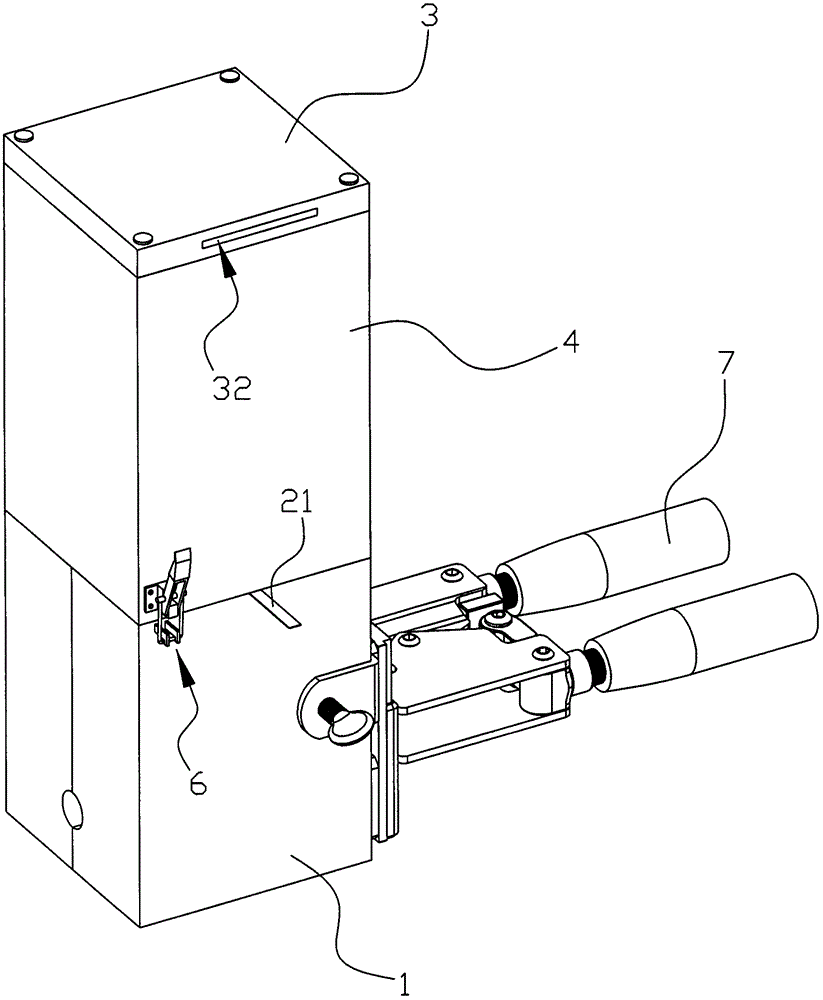 Die cover structure for welding die