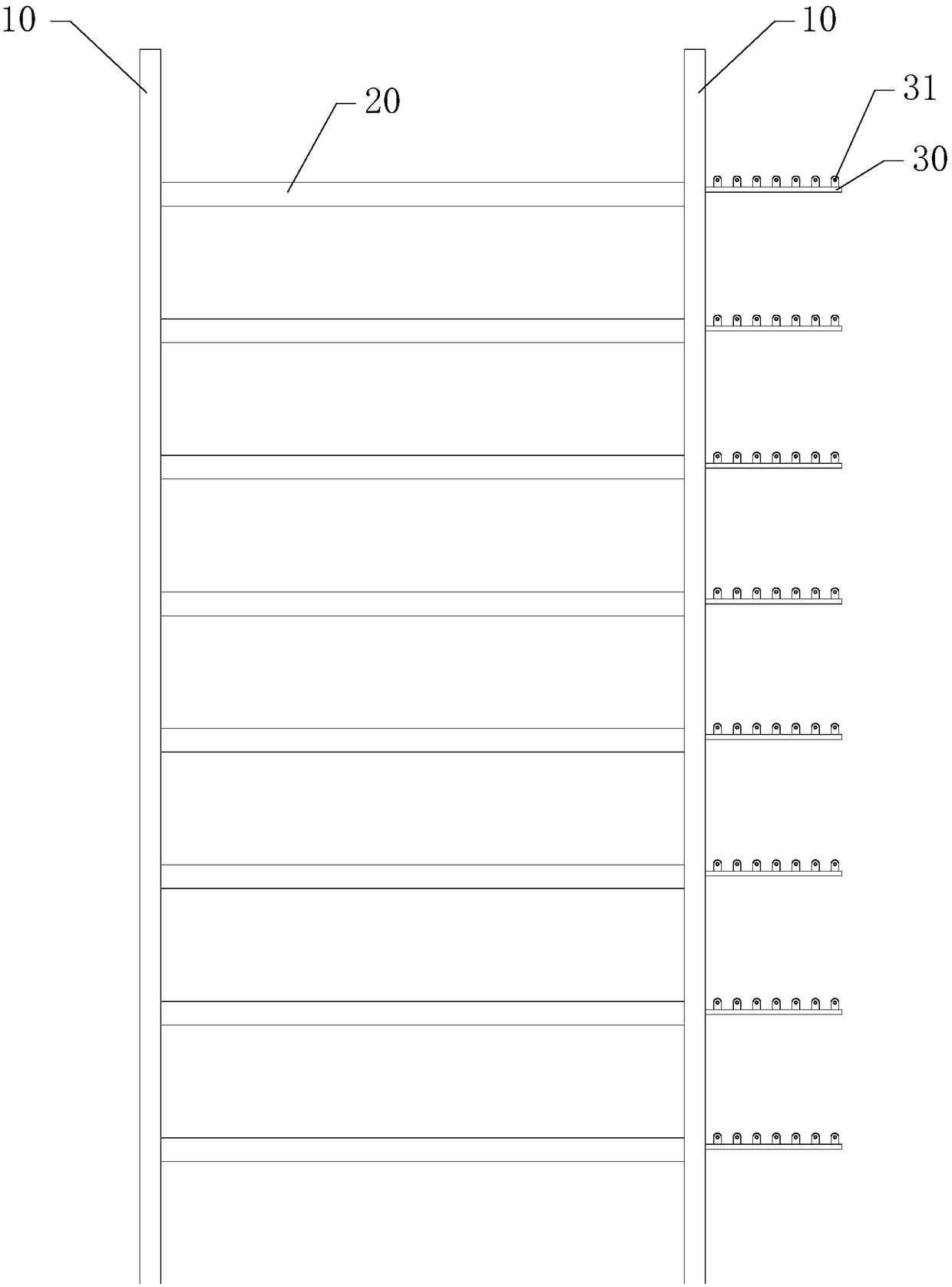 Oil felt base cloth and production method thereof