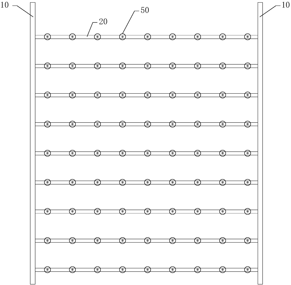 Oil felt base cloth and production method thereof