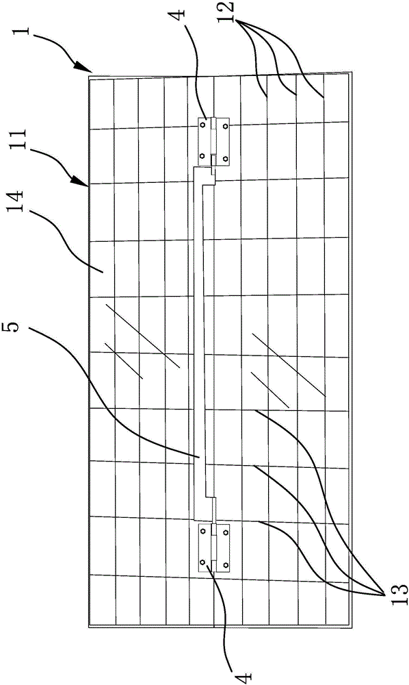 Grille screen and method for detecting bricklaying mortar plumpness through grille screen