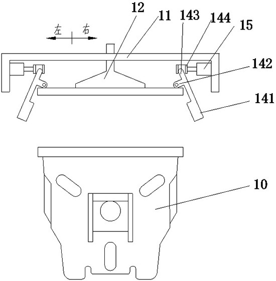 Device for detecting position of wafer in wafer boat box