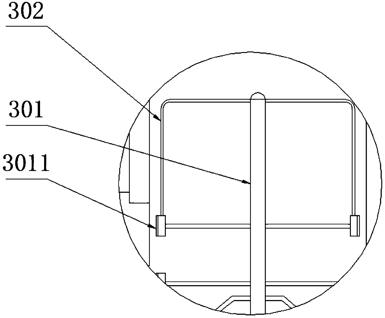 Feed milk powder drying device