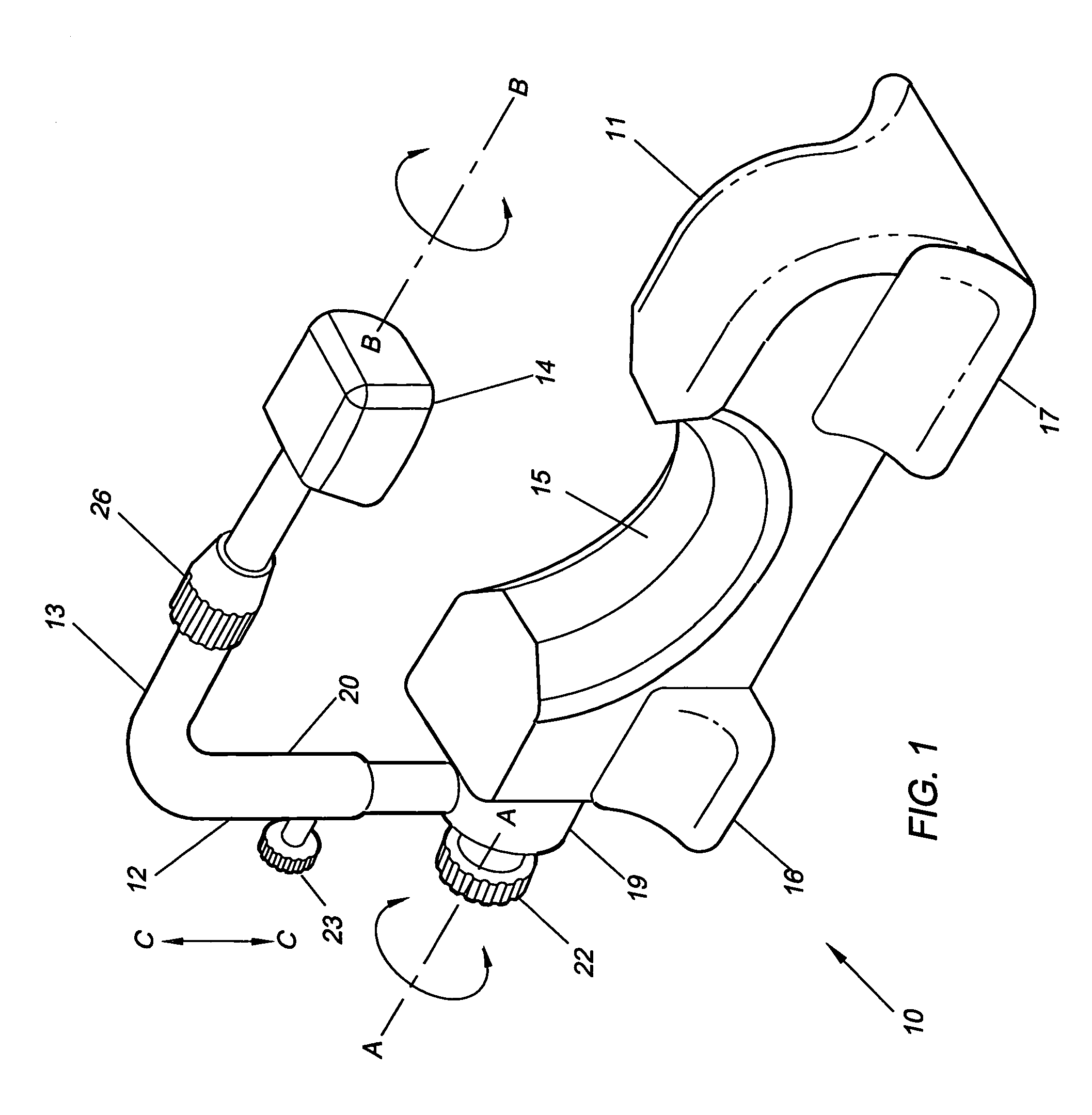 Device and method for maintaining an airway