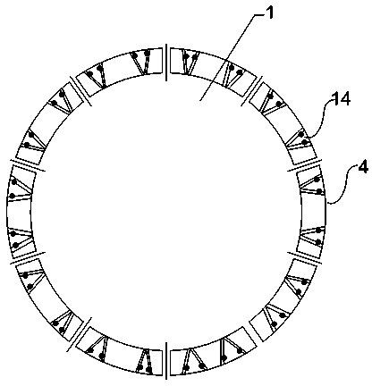 Indirect air-cooled tower