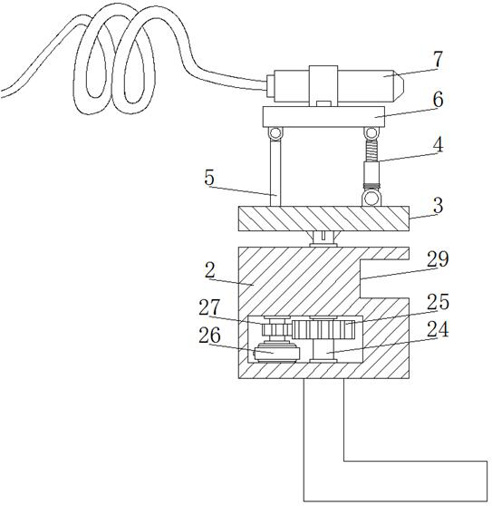 Full-automatic tray cleaning device