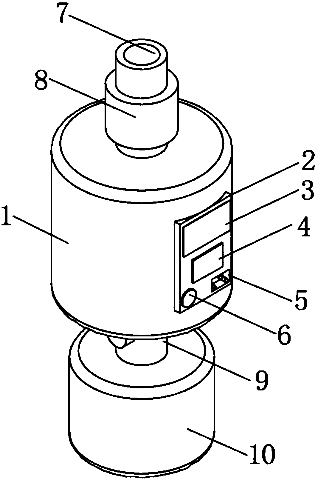 Intelligent air automatic sampler for occupational health