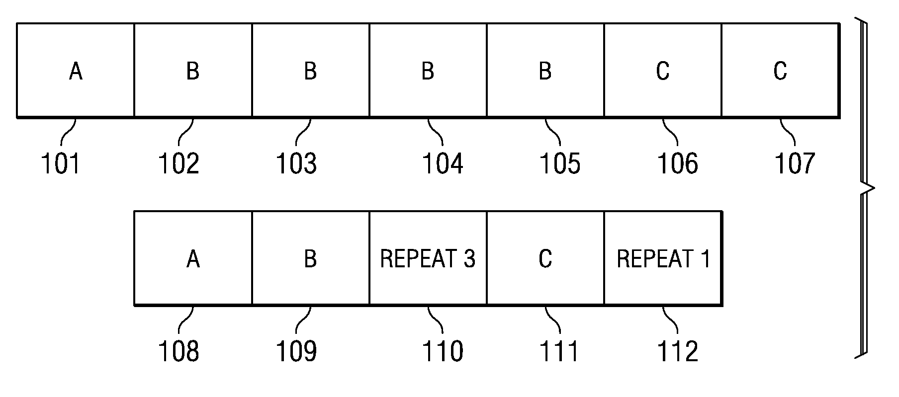 Distributed depth trace receiver