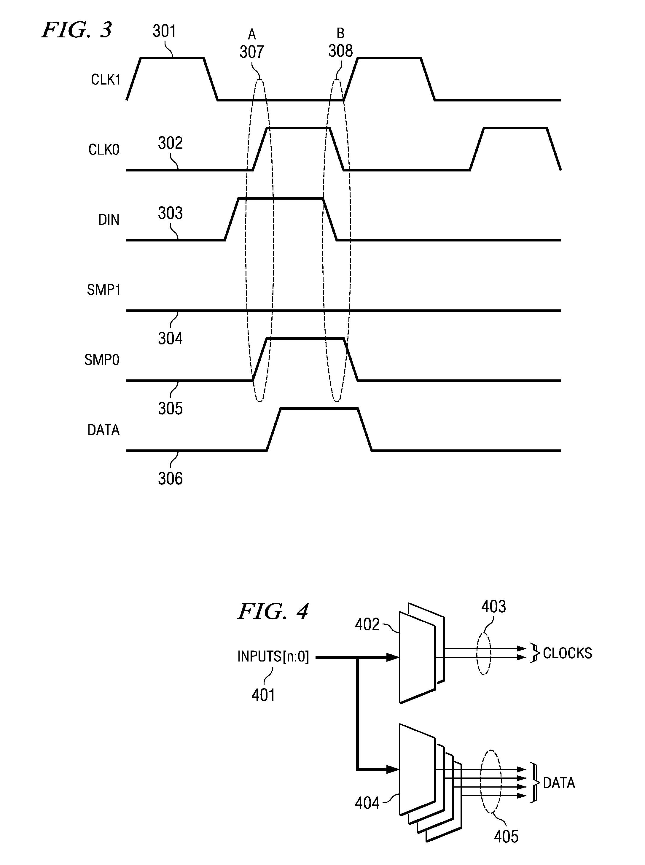 Distributed depth trace receiver