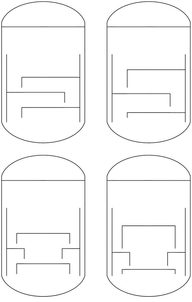 Reactor and process for preparing hydrogen sulphide