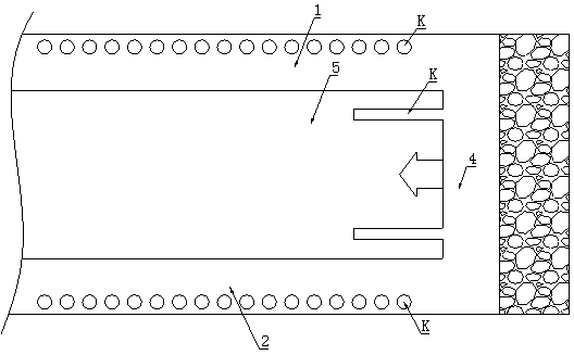 Directional hydraulic fracturing method based on concentrated energy blasting