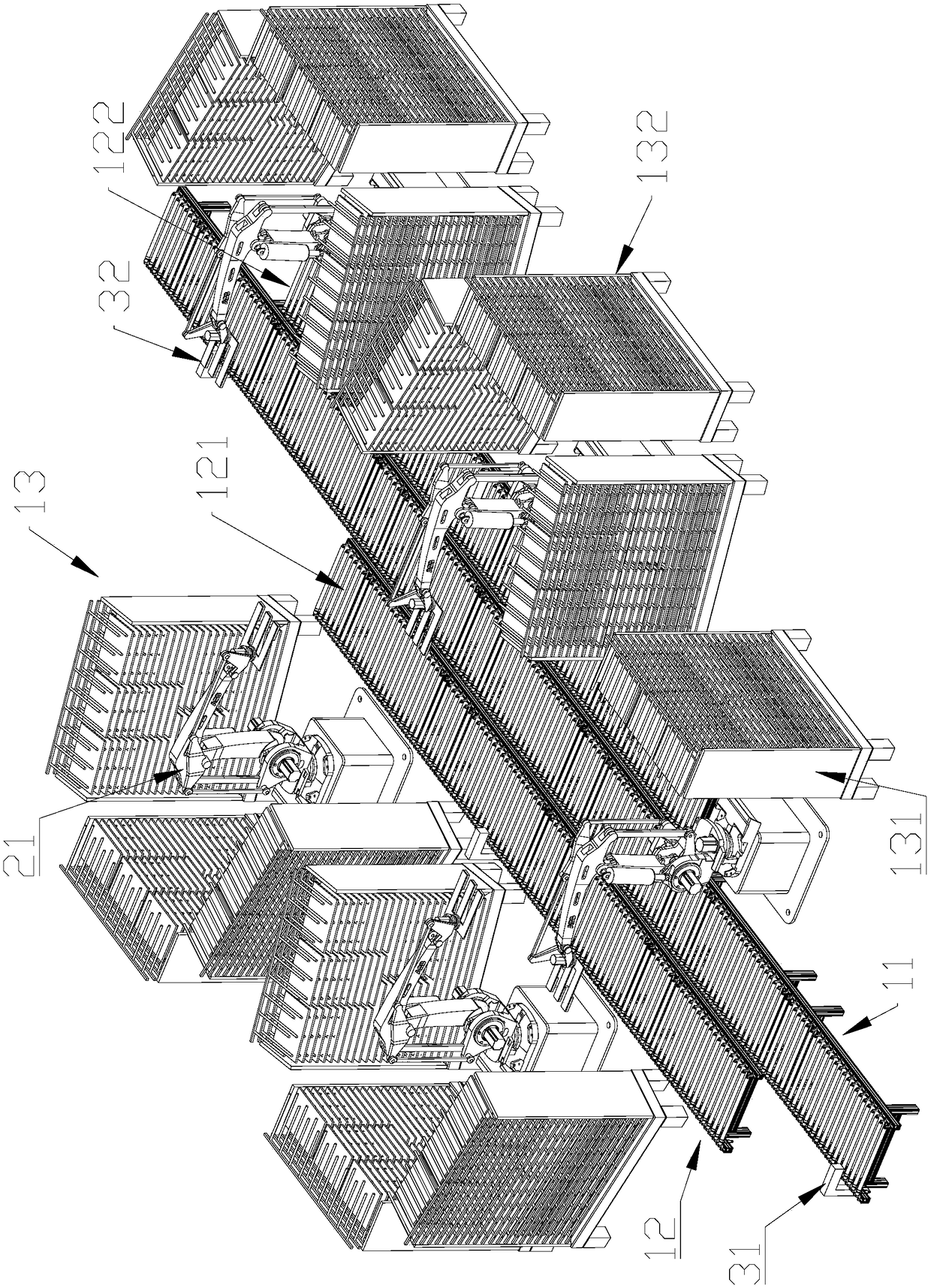 Multi-specification plate sorting separate-packaging robot and sorting separate-packaging method