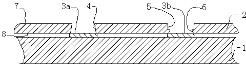 A hybrid production process for a printing stencil used in surface-mounting technology (SMT)