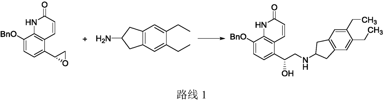 Preparation method for indacaterol maleate