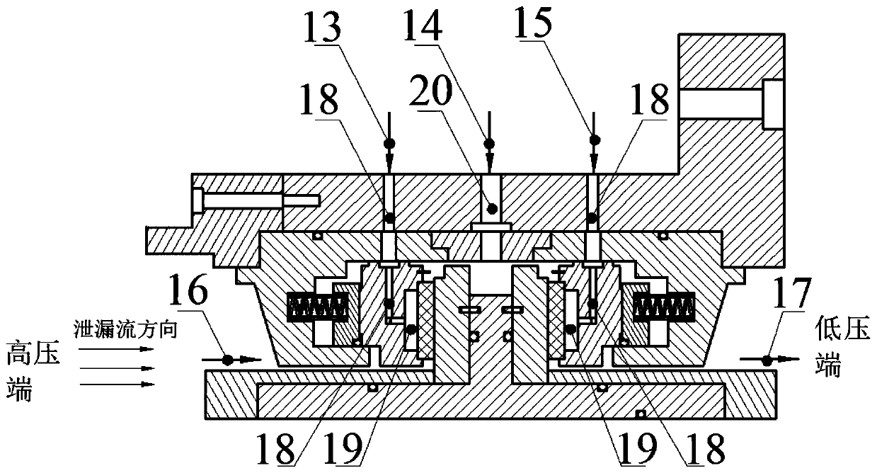 A dynamic and static pressure mixed lubrication end face seal structure