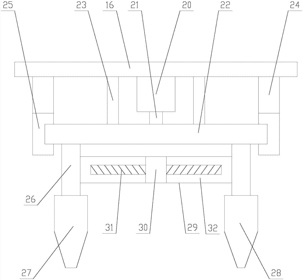 Efficient 3D printer with anti-blocking and automatic adjusting functions