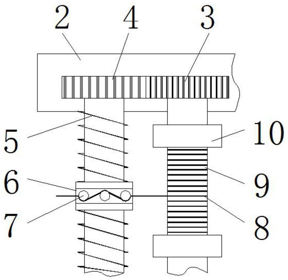 Distribution box with neat take-up and high safety performance