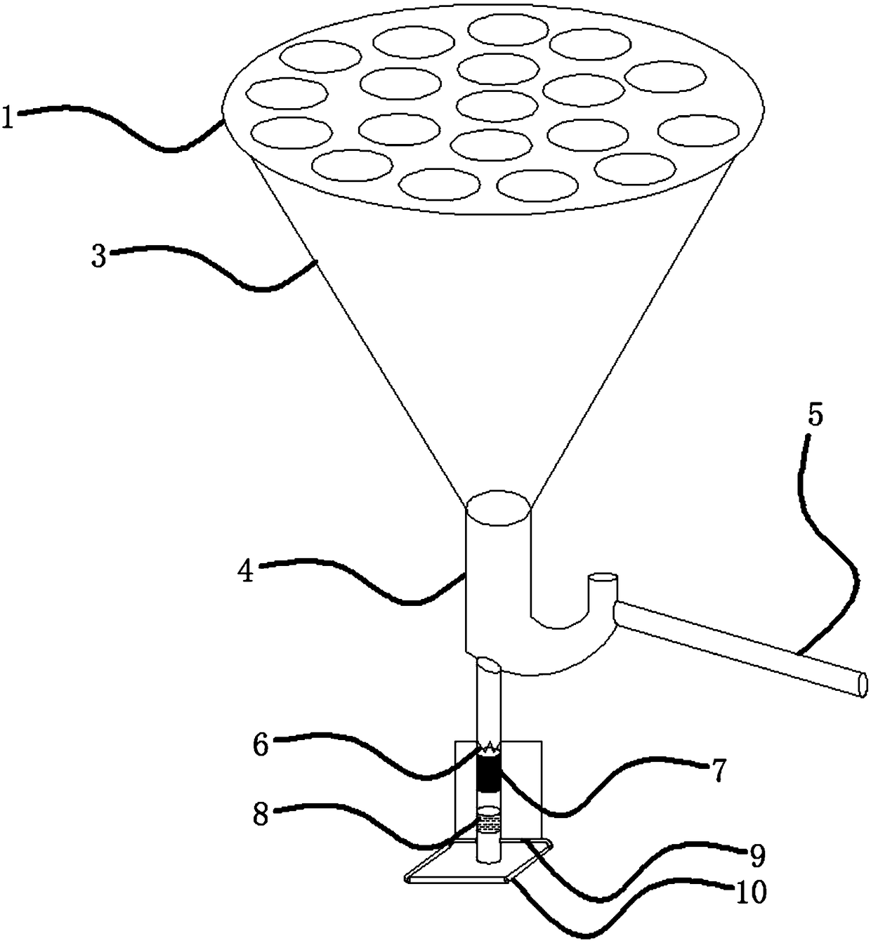 Automatic ceramic tile drying device