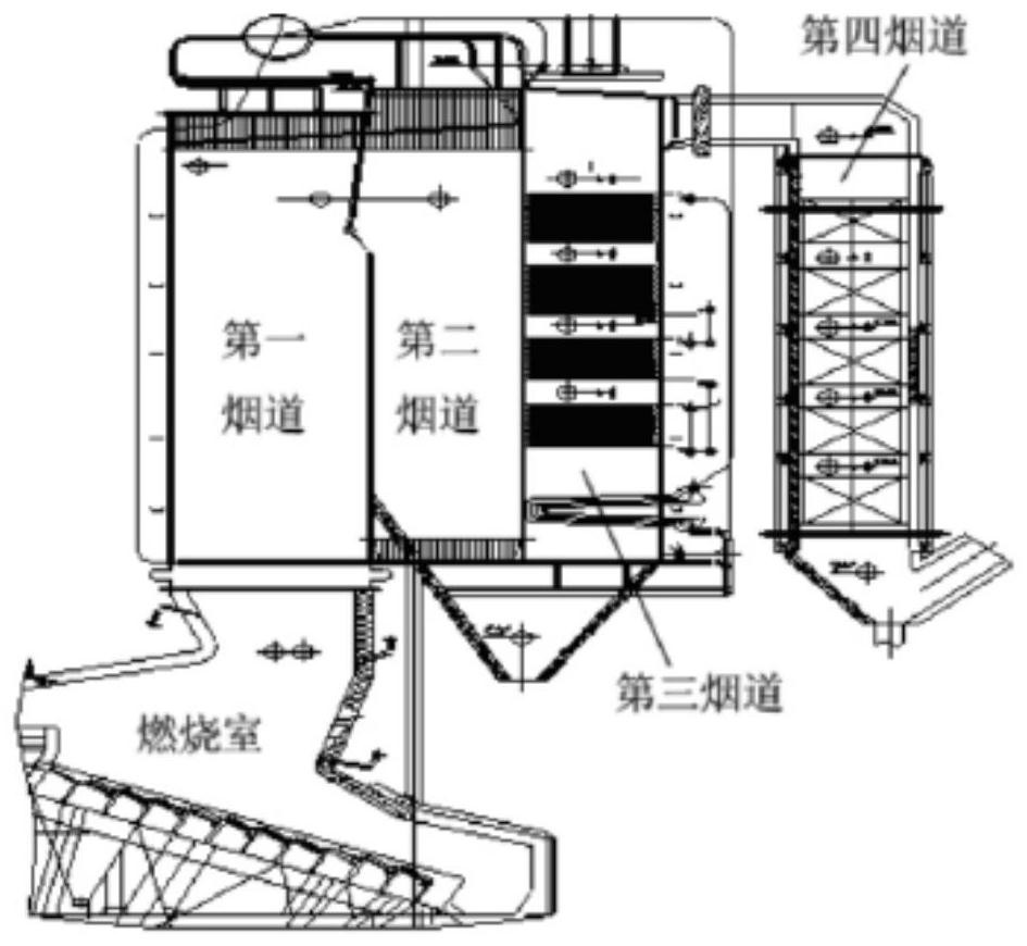 Boiler flue equal-service-life high-temperature anti-corrosion coating composite material and application thereof