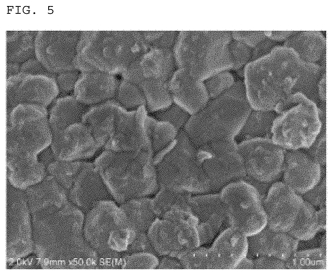 Lithium nickelate-based positive electrode active substance particles and process for producing the same, and non-aqueous electrolyte secondary battery