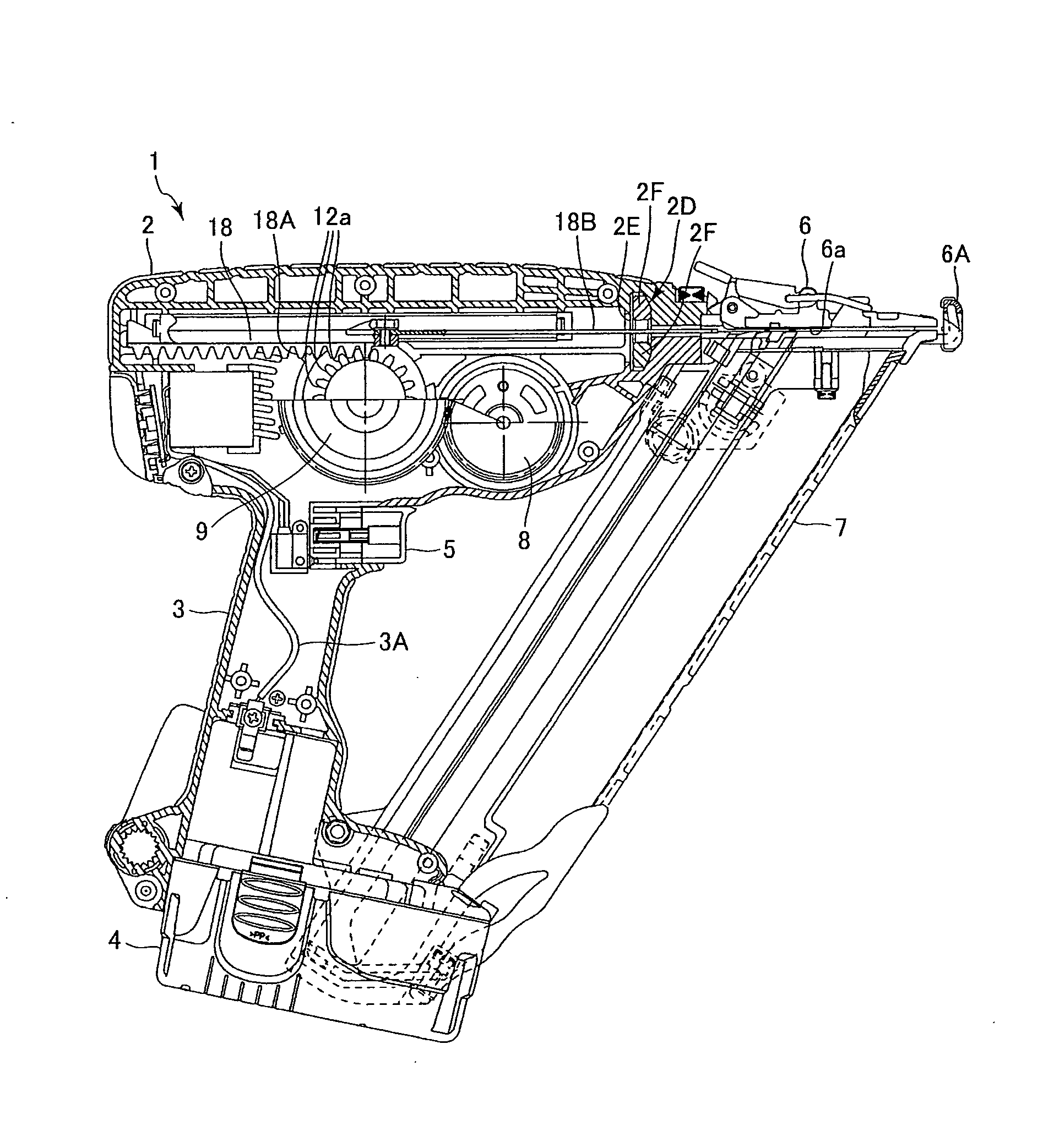 Electric fastener driver