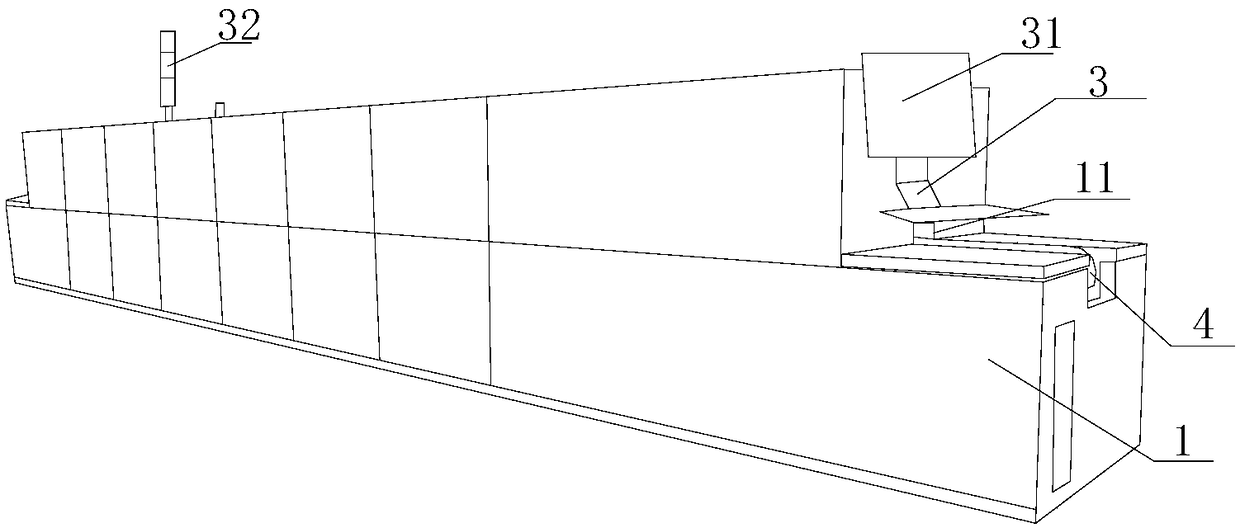 Diode chain-type packaging furnace