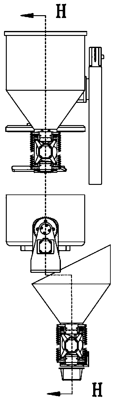 Automatic central kitchen and a rich cooking device