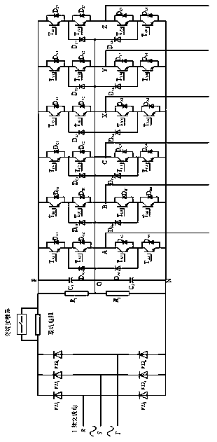 Three-level six-phase permanent magnet synchronous motor dual-mode operation control system and control method