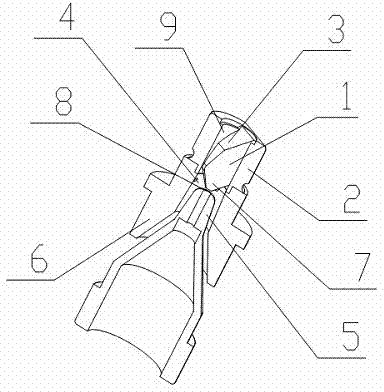 Yarn guiding device