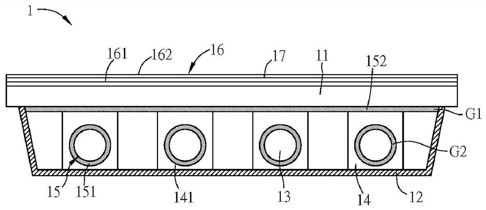 Direct type backlight module and display device