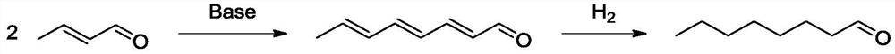 Method for preparing n-octanal