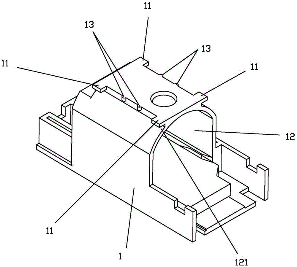 Pushing card chipless assembling electromagnetic relay and assembling method thereof