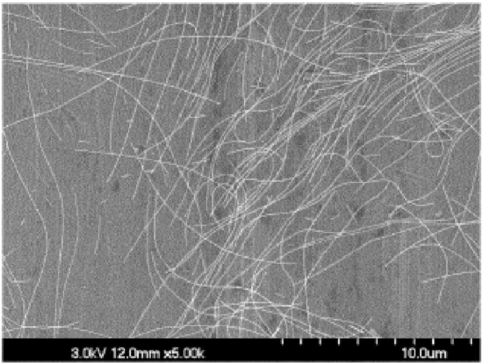 Method for producing silver nanowire ink, the silver nanowire ink, and transparent electroconductive coating film