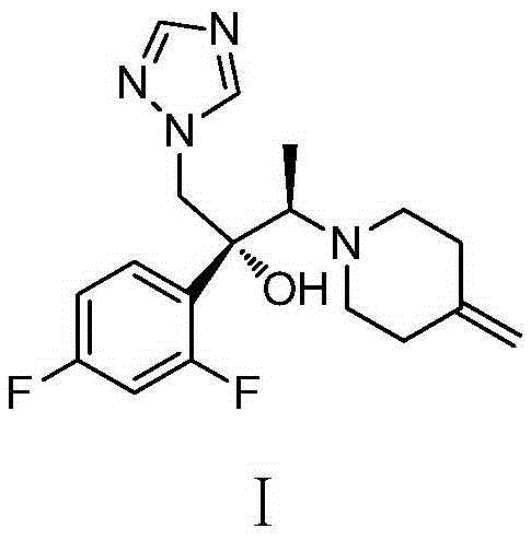 Method for preparing efinaconazole intermediate