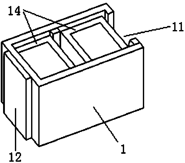 Mortar-free self-embedded masonry structure system and building comprising system