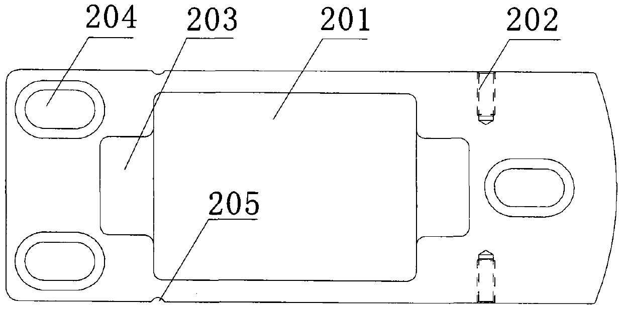 Adjustable device used for being connected with floor spring