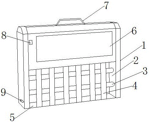 Fly eradication device with advertising function