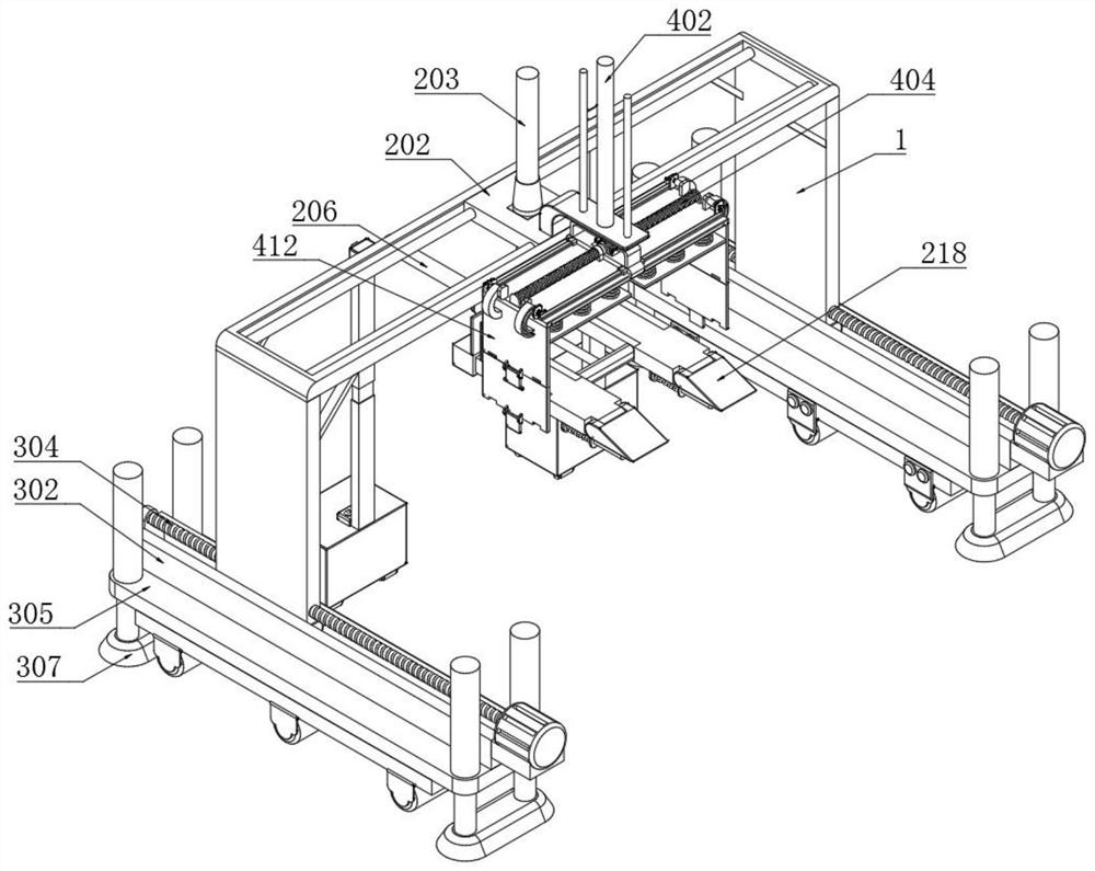 Mechanical type adjustable loading and stacking manipulator