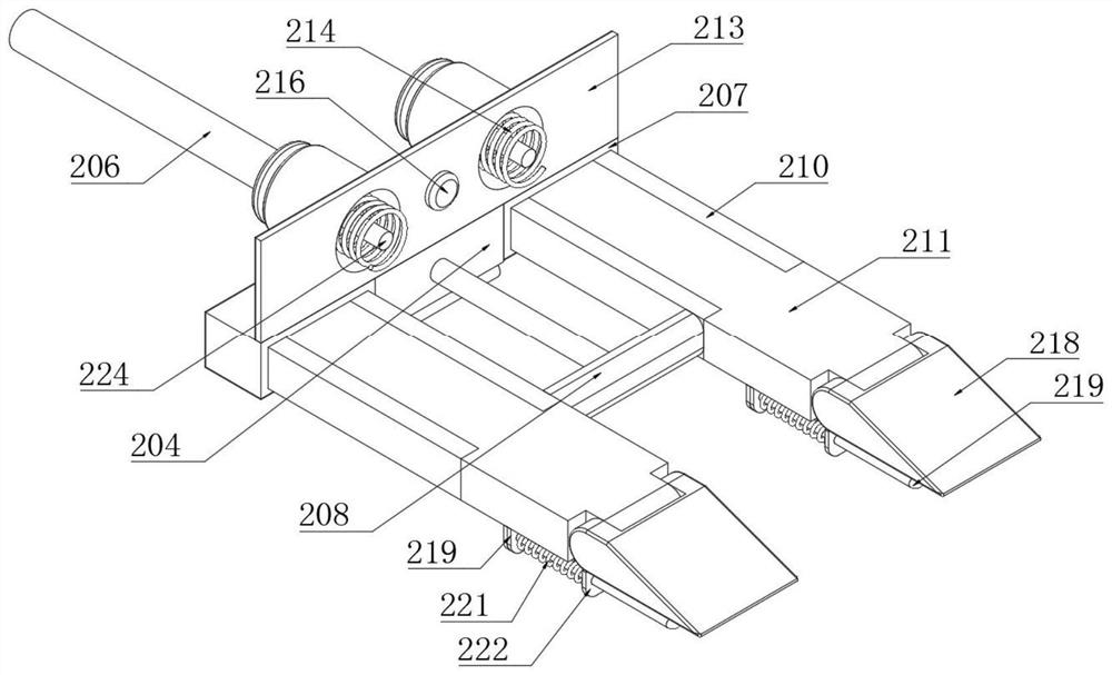 Mechanical type adjustable loading and stacking manipulator