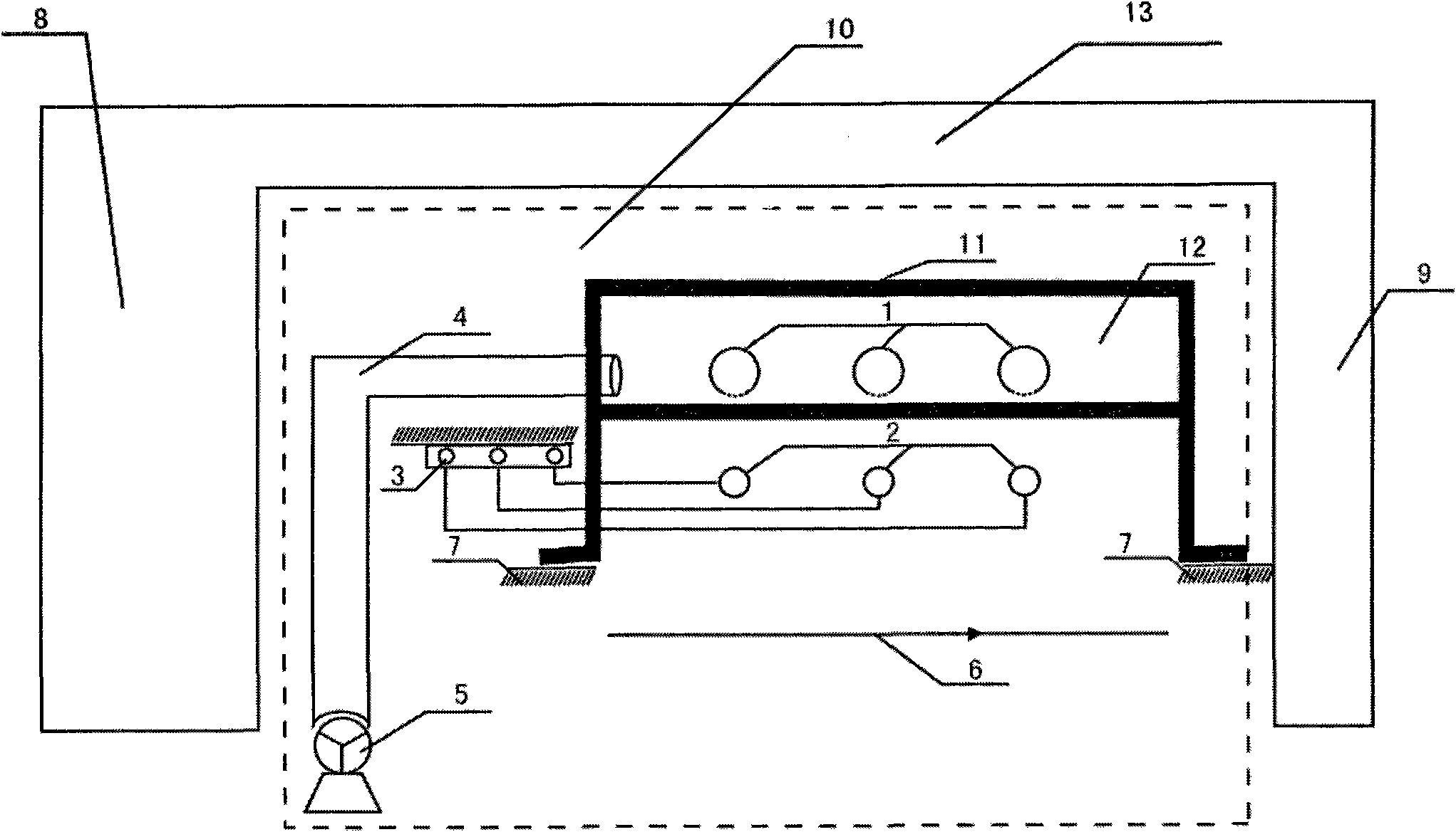 Automatic drying system of monochromatic gravure press