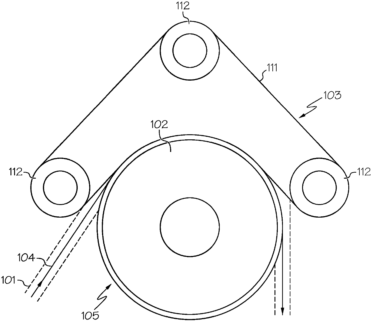 Integrated capstan and apparatus for screen testing an optical fiber