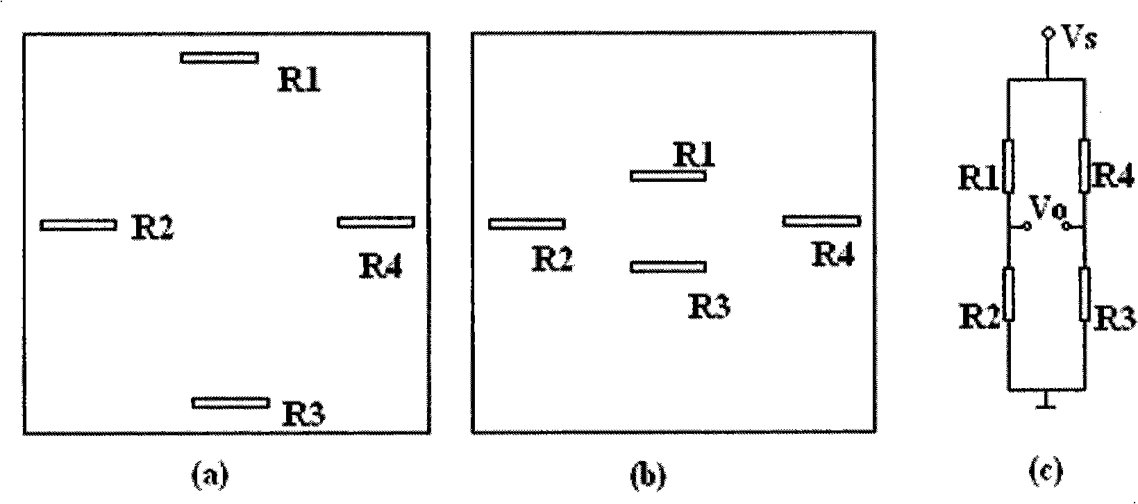 Si-Si bonding isolator upper silicon high-temperature pressure sensor chip and manufacture method