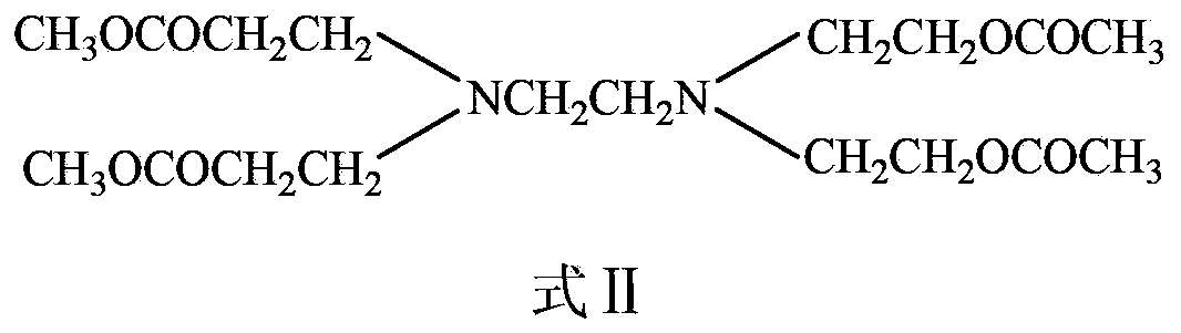 Offshore oil thermal recovery produced water treatment de-emulsifier and preparation method thereof