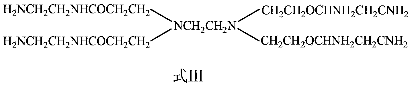 Offshore oil thermal recovery produced water treatment de-emulsifier and preparation method thereof