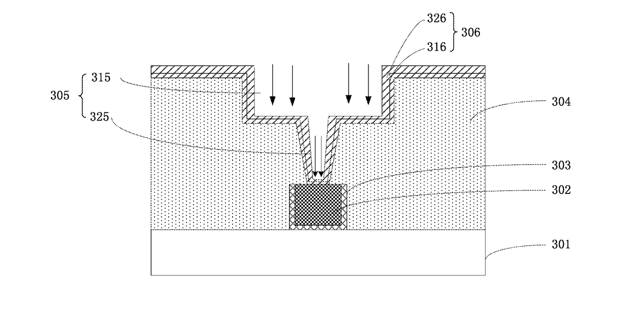 Method for reducing via rc delay