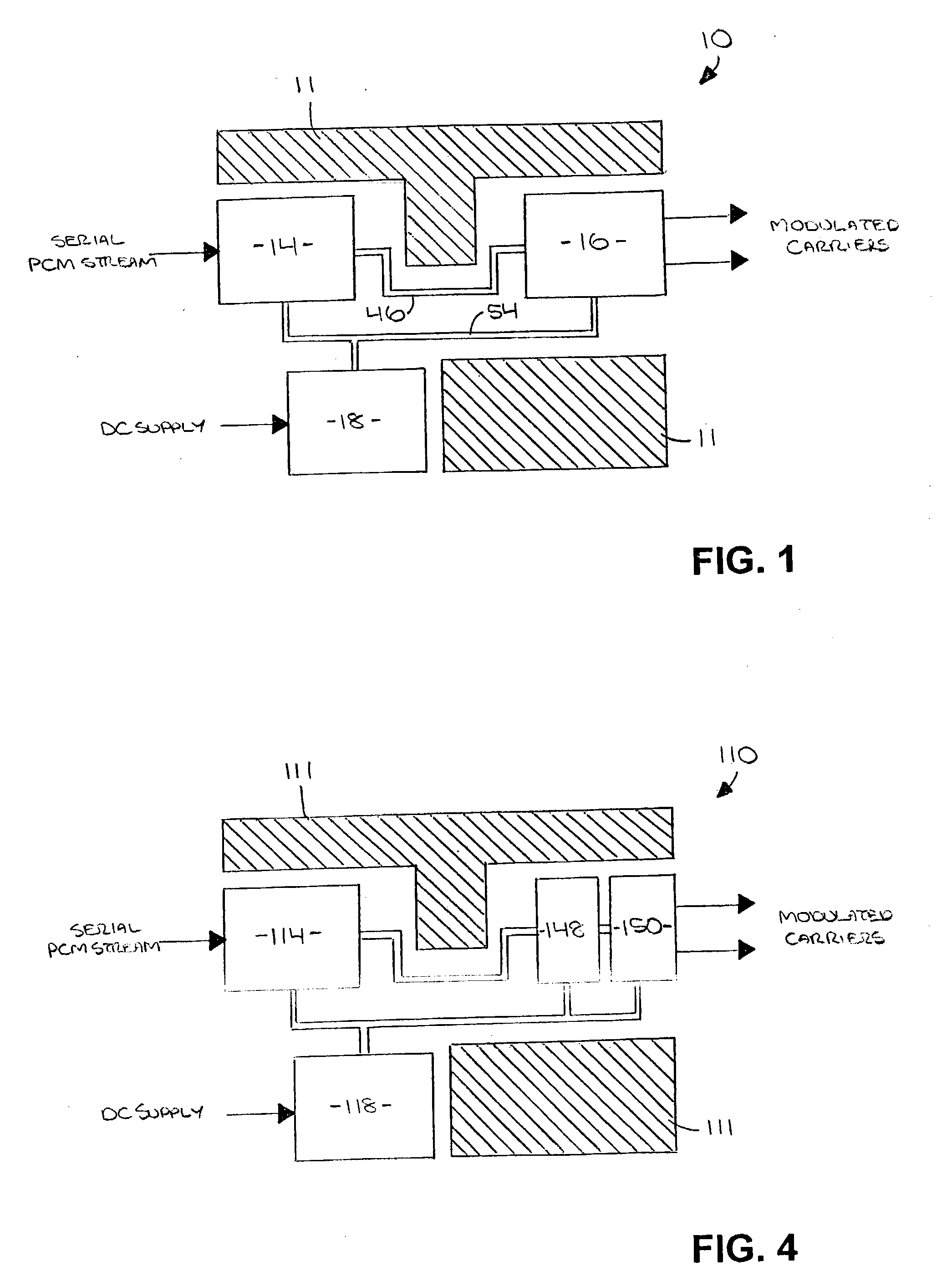 Distributed data transmitter