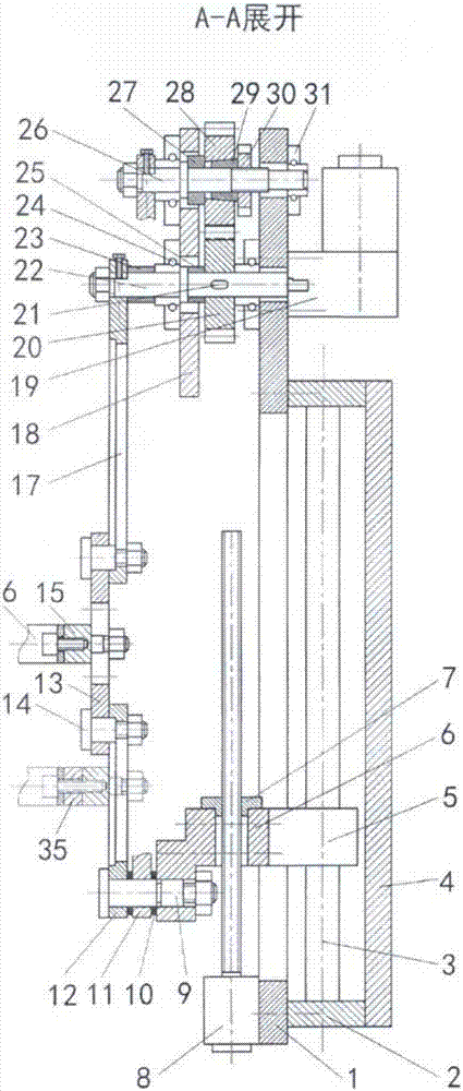 Palm type manipulator with dual-drive crank-rocker-slider parallel mechanism capable of changing and rotating positions of fingers