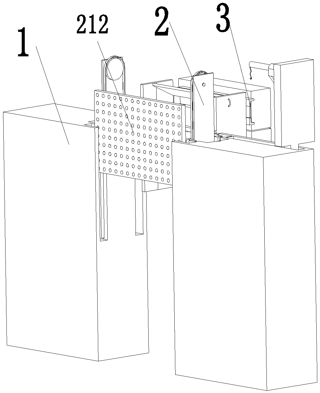 Garbage interception dam for hydraulic river pollution control