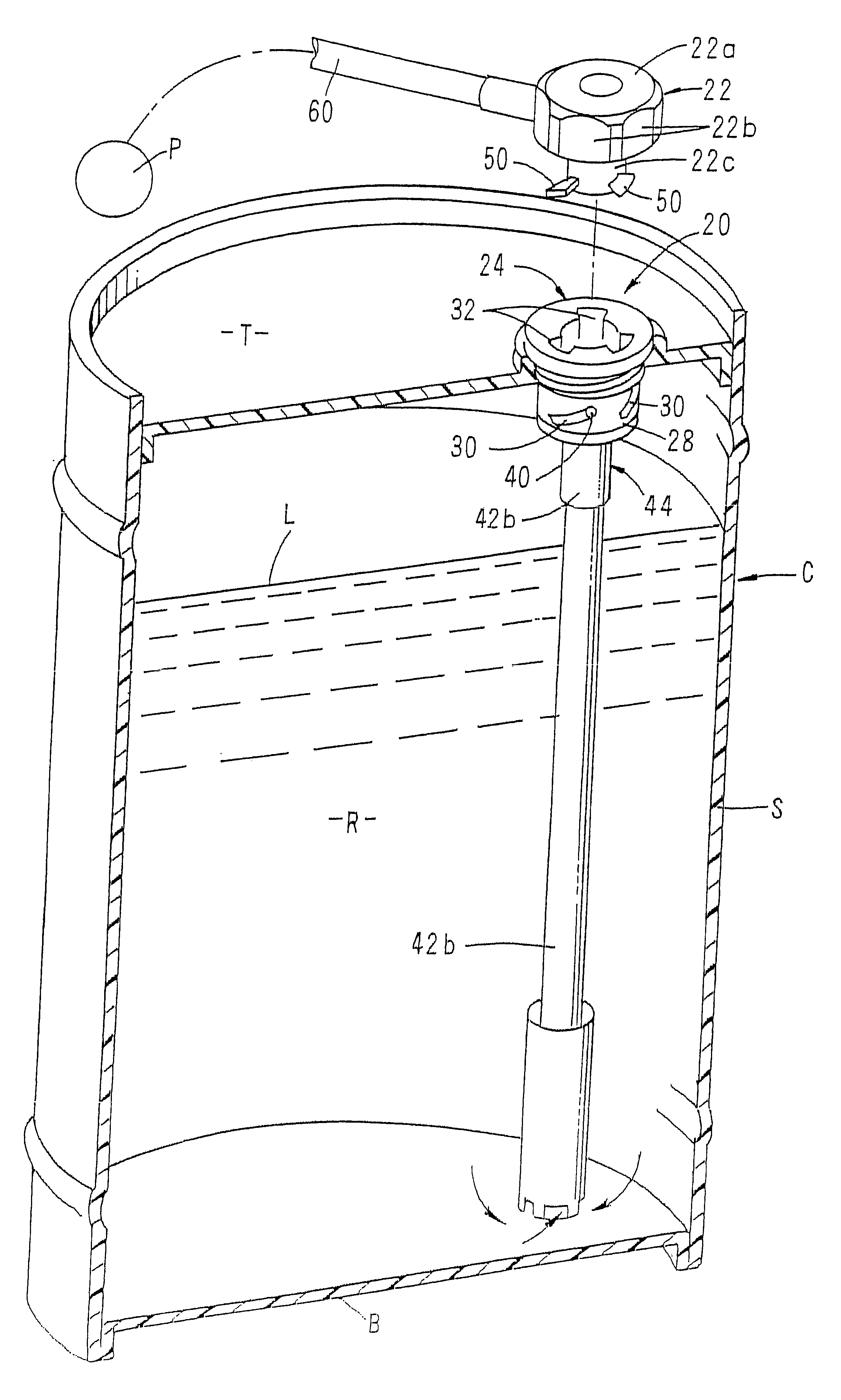 Corrosive resistant liquid extraction apparatus