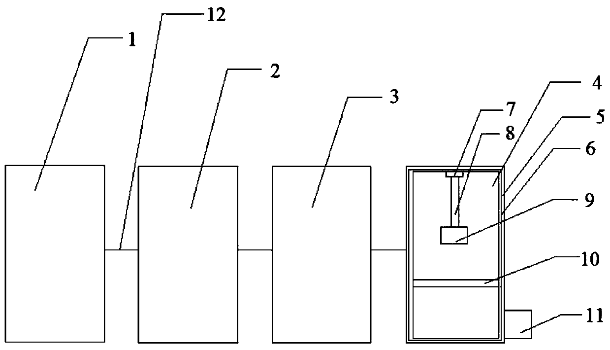 Environmentally-friendly treatment equipment with grille breaking